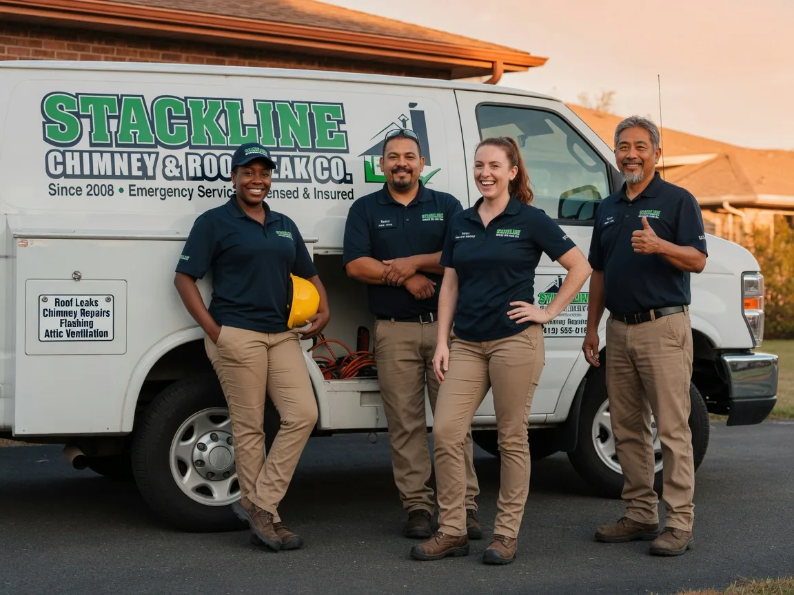 Chimney flashing repair company in Macksburg, IA
